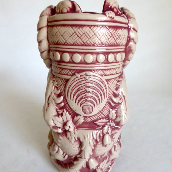 NEW 2019 KRAMPUS MONDO TEE-KIS BEAST RED WASH VARIANT CERAMIC TIKI MUG - Picture 6 of 16